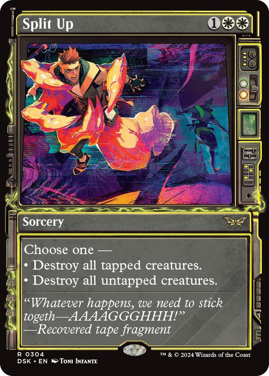 Image for Split Up (Showcase) (304) - Magic: The Gathering