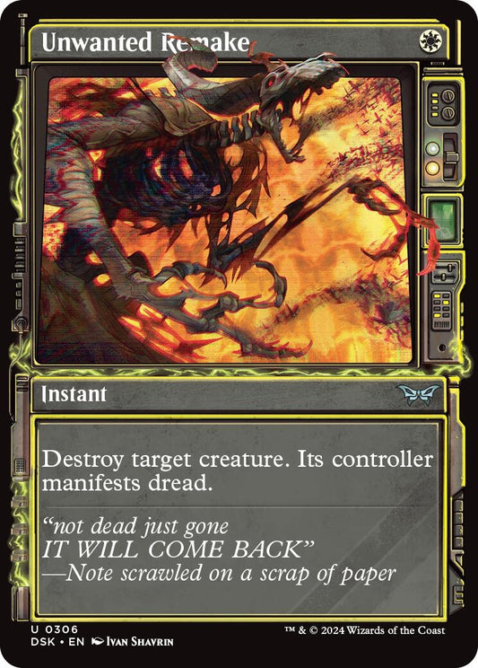 Image for Unwanted Remake (Showcase) (306) - Magic: The Gathering