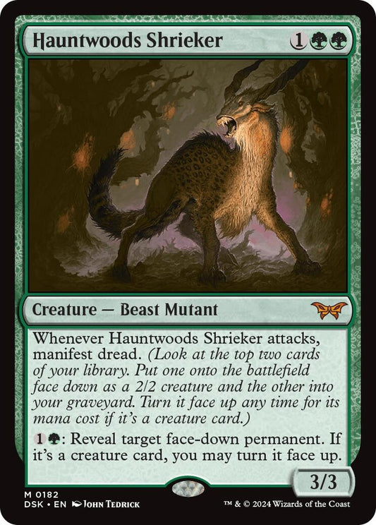 Image for Hauntwoods Shrieker (182) - Magic: The Gathering