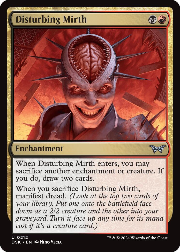 Image for Disturbing Mirth (212) - Magic: The Gathering