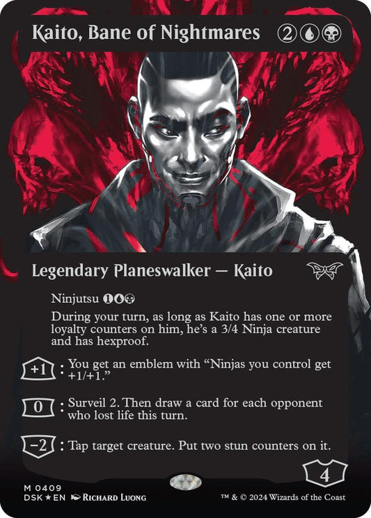 Image for Kaito, Bane of Nightmares (Showcase) (Textured Foil) (409) - Magic: The Gathering