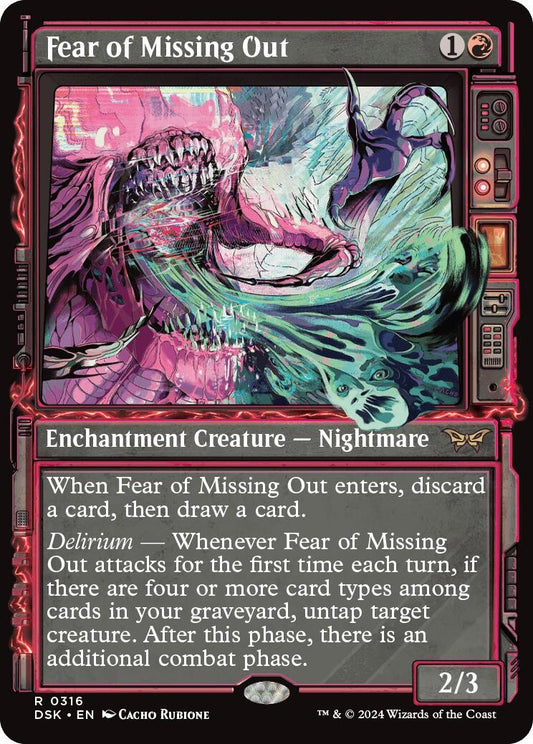 Image for Fear of Missing Out (Showcase) (316) - Magic: The Gathering