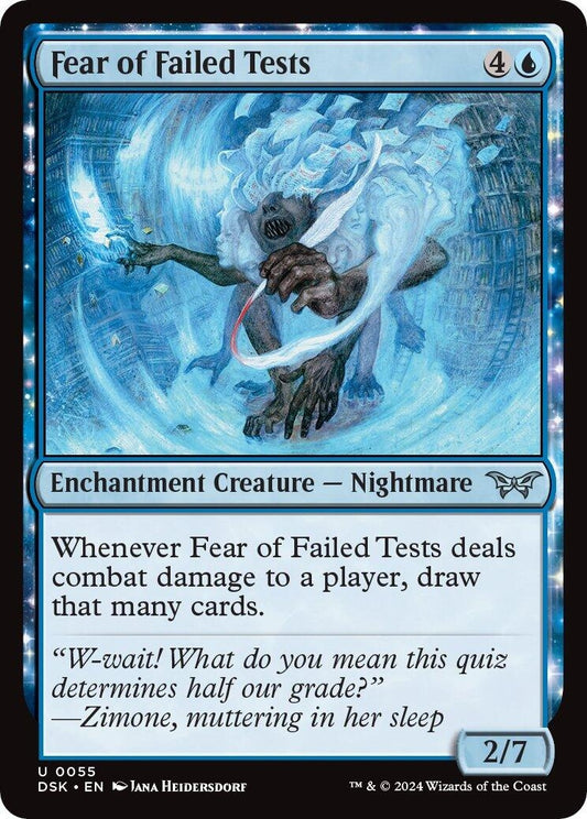 Image for Fear of Failed Tests (55) - Magic: The Gathering