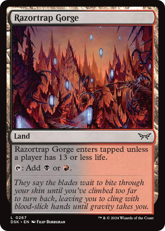 Image for Razortrap Gorge (267) - Magic: The Gathering