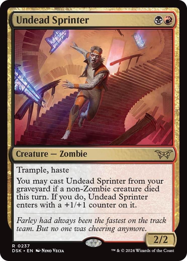 Image for Undead Sprinter (237) - Magic: The Gathering
