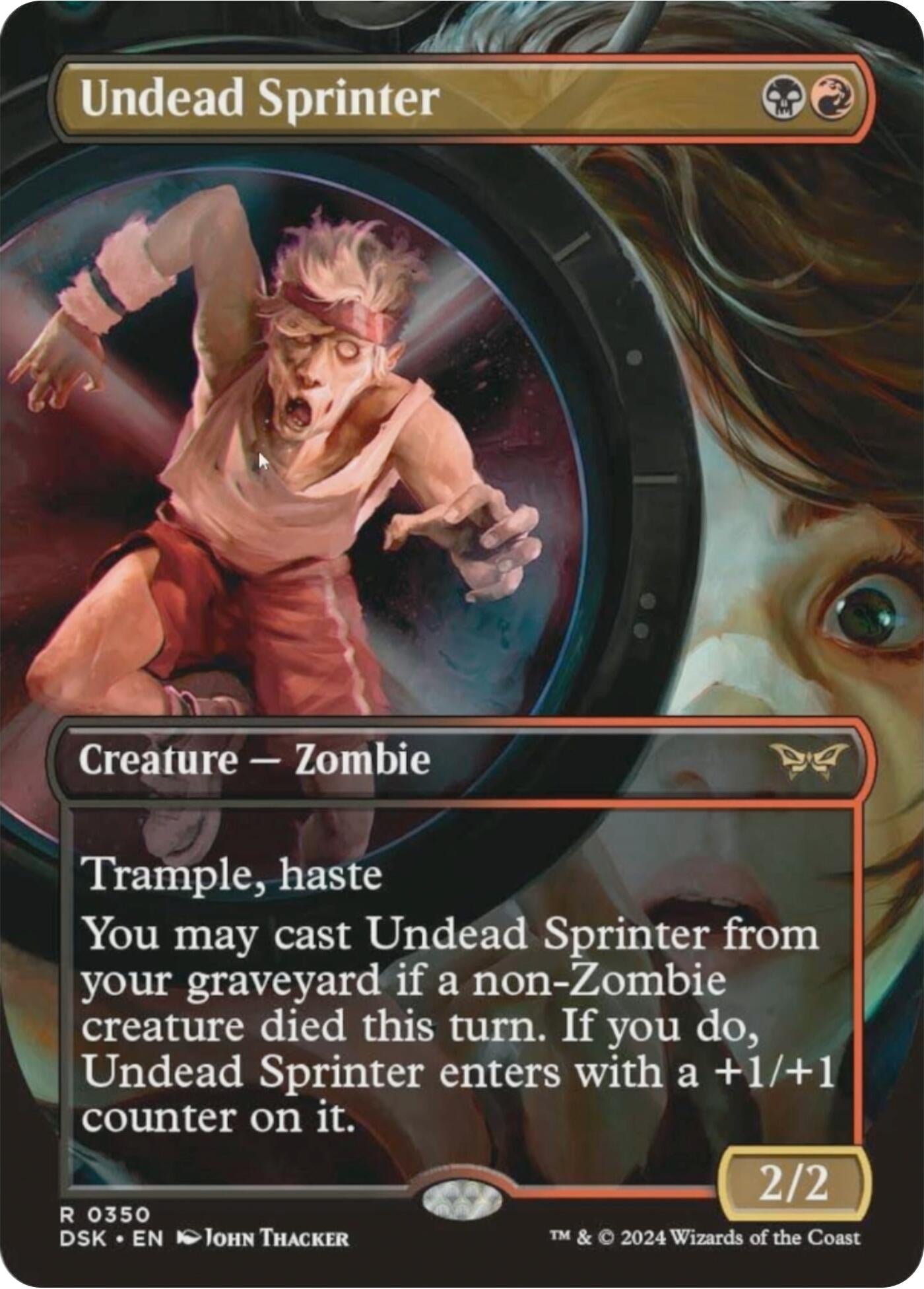 Image for Undead Sprinter (Borderless) (350) - Magic: The Gathering