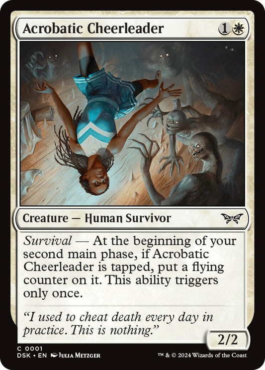 Image for Acrobatic Cheerleader (1) - Magic: The Gathering
