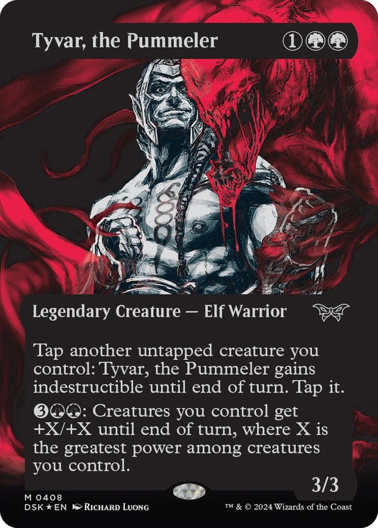 Image for Tyvar, the Pummeler (Showcase) (Textured Foil) (408) - Magic: The Gathering