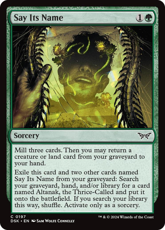Image for Say Its Name (197) - Magic: The Gathering