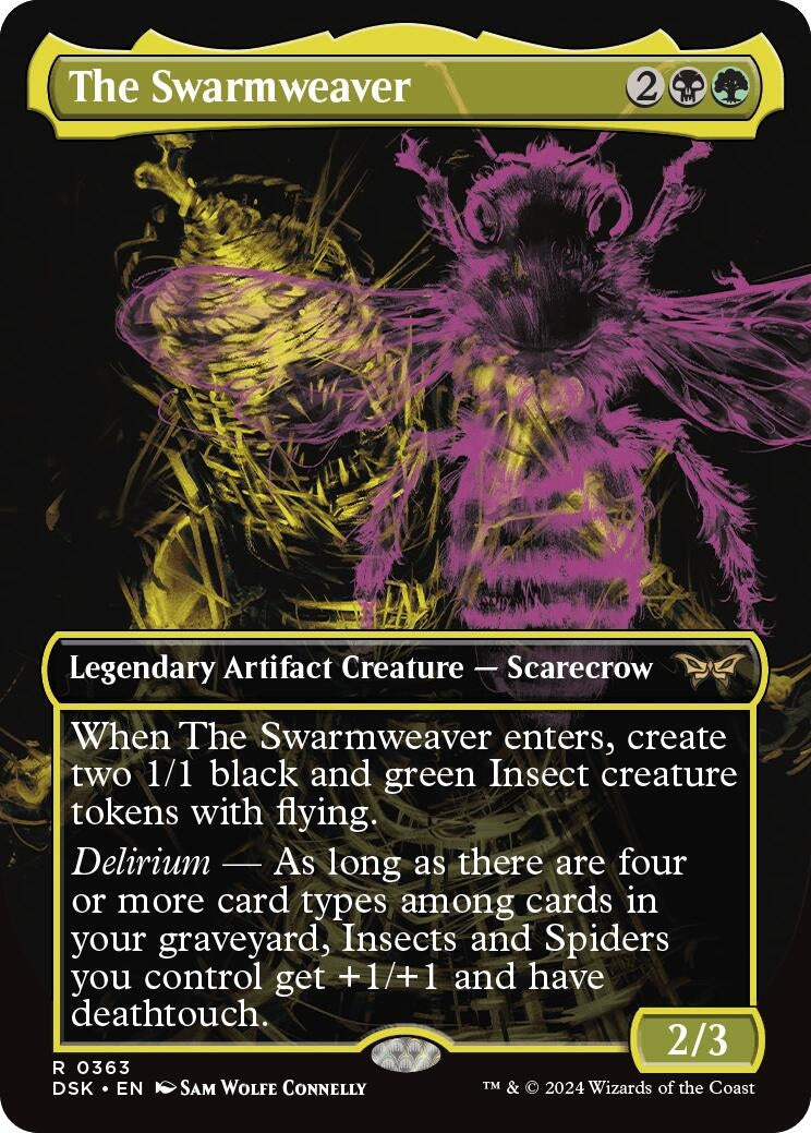 Image for The Swarmweaver (Showcase) (363) - Magic: The Gathering