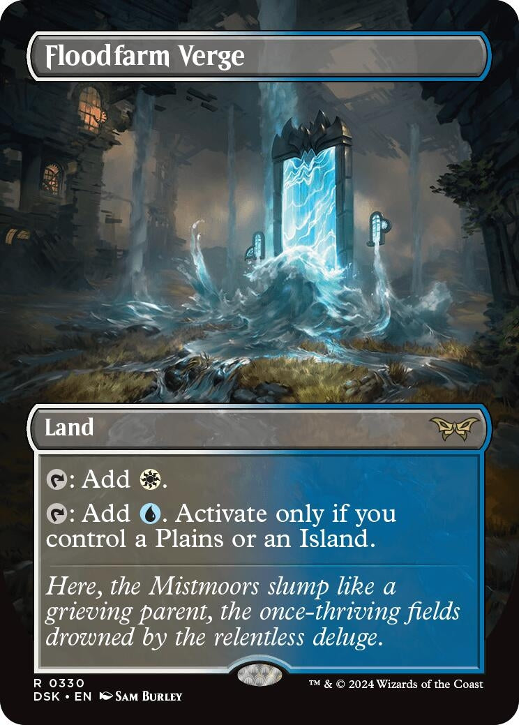 Image for Floodfarm Verge (Borderless) (330) - Magic: The Gathering