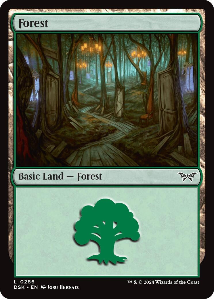 Image for Forest (0286) (286) - Magic: The Gathering