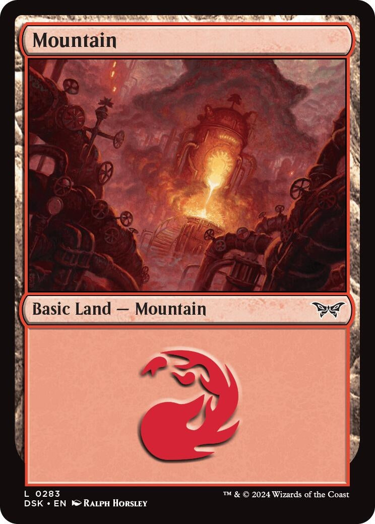 Image for Mountain (0283) (283) - Magic: The Gathering