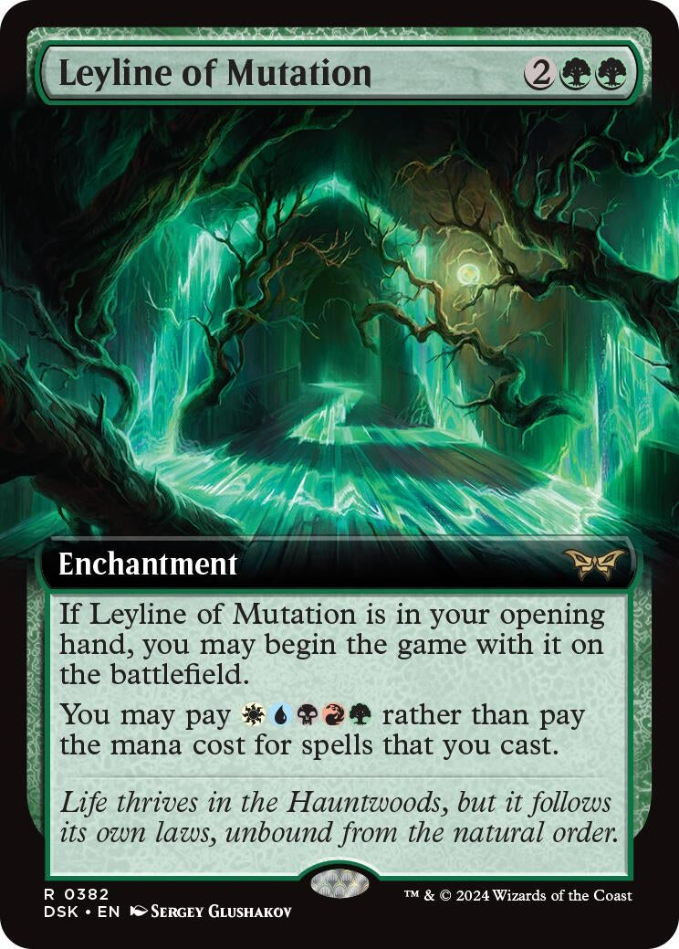 Image for Leyline of Mutation (Extended Art) (382) - Magic: The Gathering