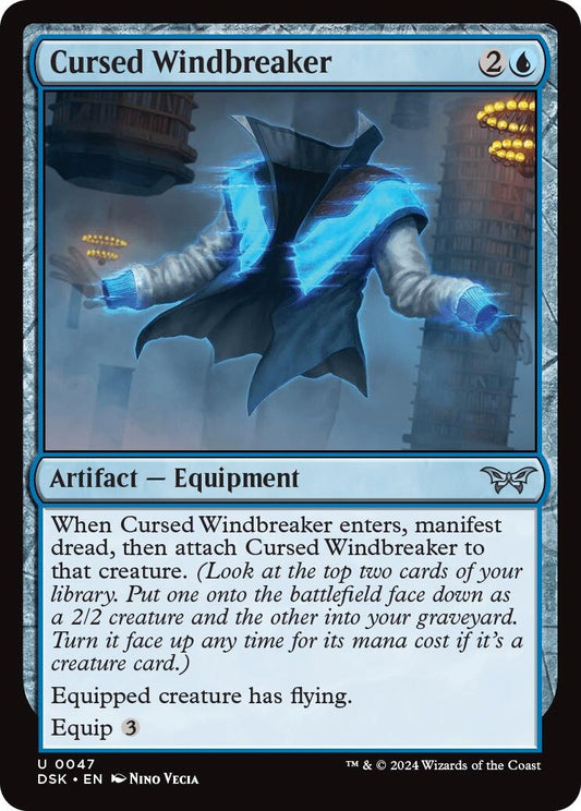 Image for Cursed Windbreaker (47) - Magic: The Gathering