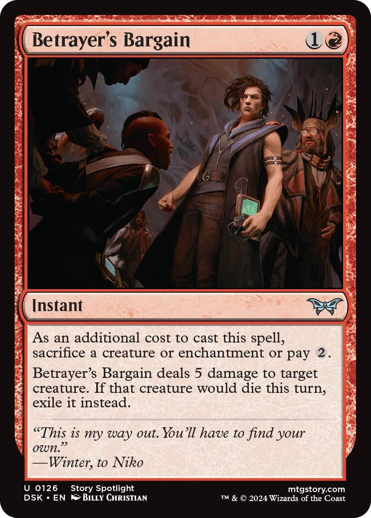 Image for Betrayer's Bargain (126) - Magic: The Gathering