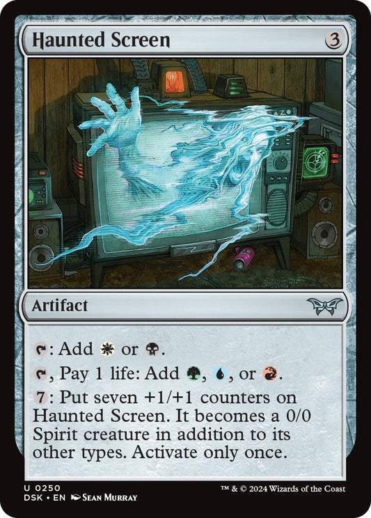 Image for Haunted Screen (250) - Magic: The Gathering