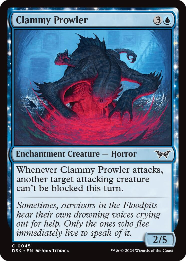 Image for Clammy Prowler (45) - Magic: The Gathering