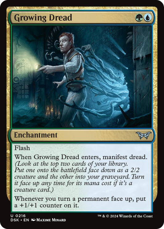 Image for Growing Dread (216) - Magic: The Gathering