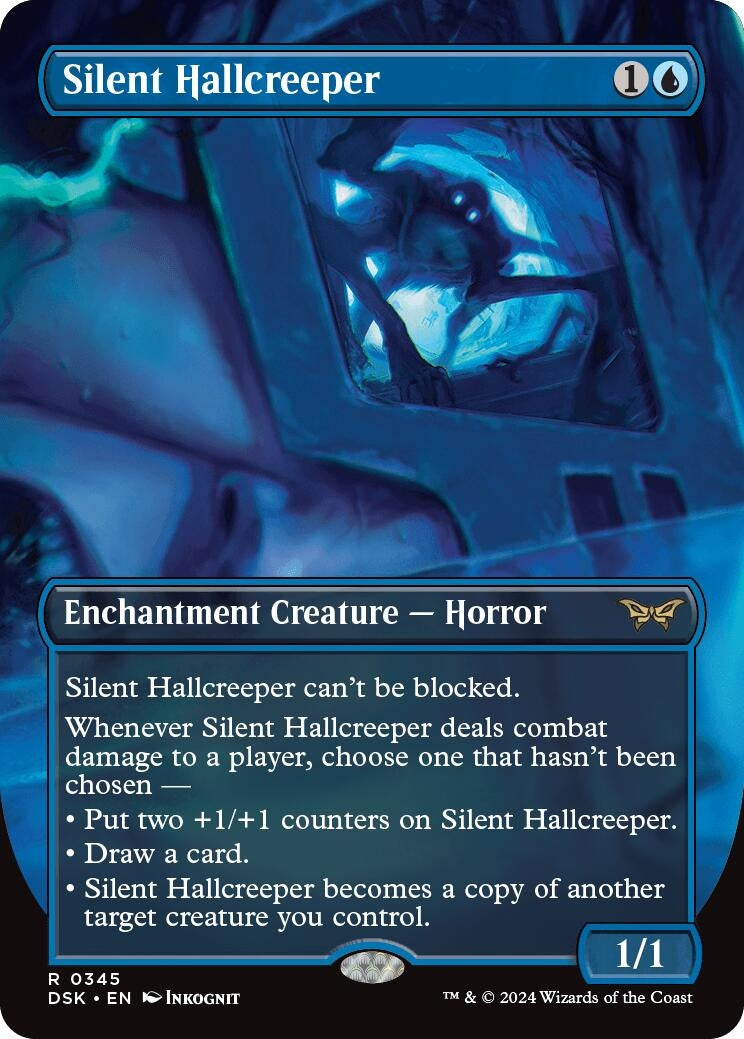 Image for Silent Hallcreeper (Borderless) (345) - Magic: The Gathering