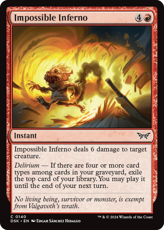 Image for Impossible Inferno (140) - Magic: The Gathering