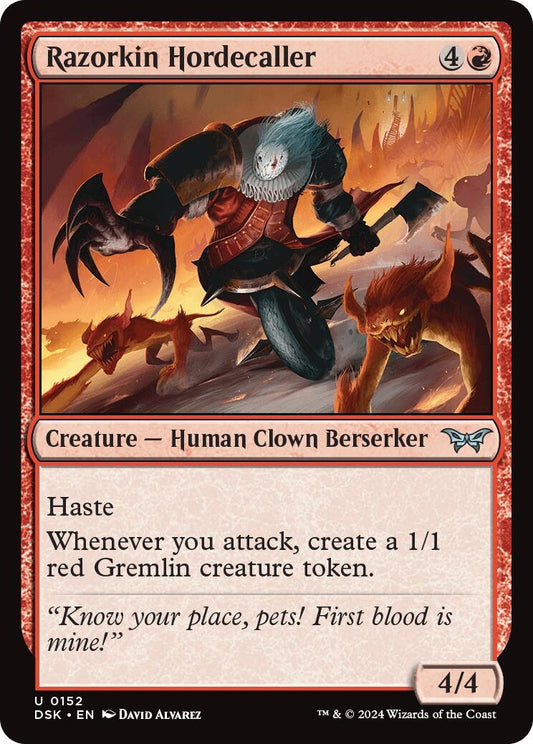 Image for Razorkin Hordecaller (152) - Magic: The Gathering
