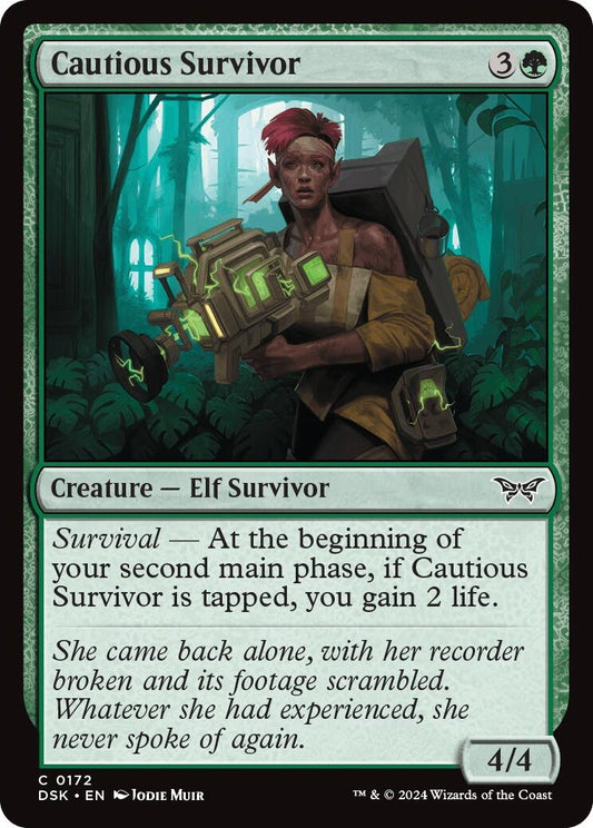 Image for Cautious Survivor (172) - Magic: The Gathering