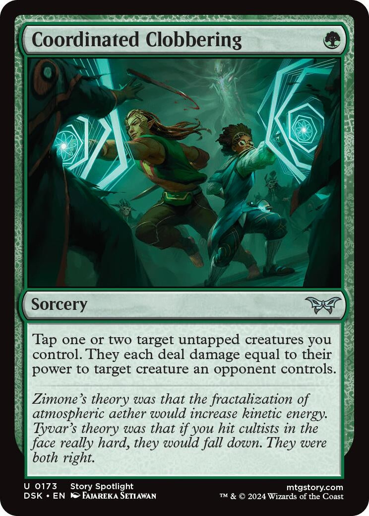 Image for Coordinated Clobbering (173) - Magic: The Gathering