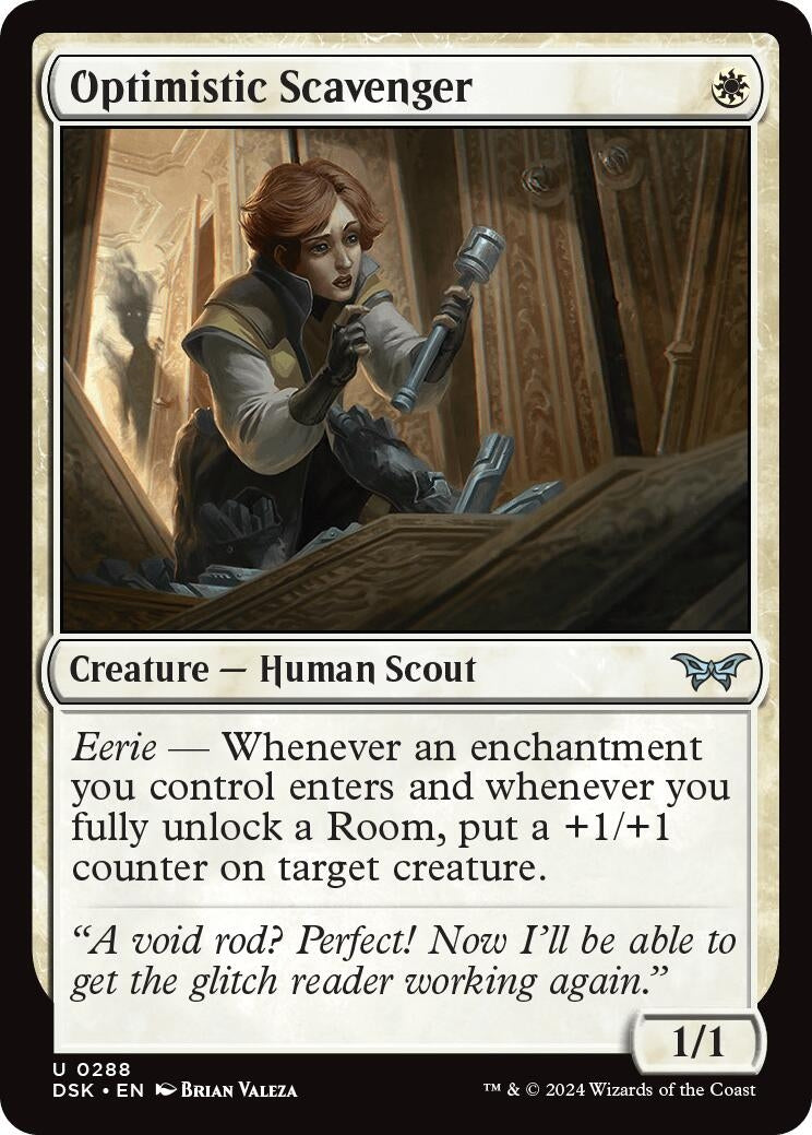 Image for Optimistic Scavenger (0288) (288) - Magic: The Gathering