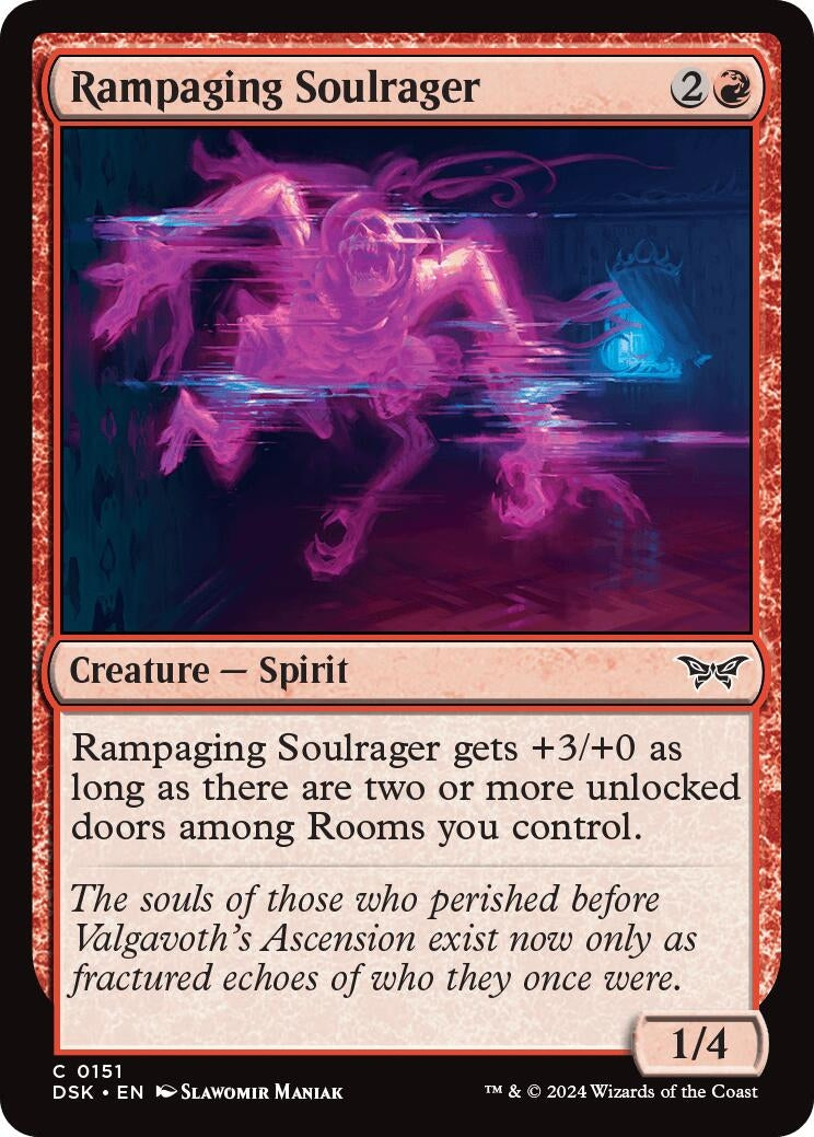 Image for Rampaging Soulrager (151) - Magic: The Gathering