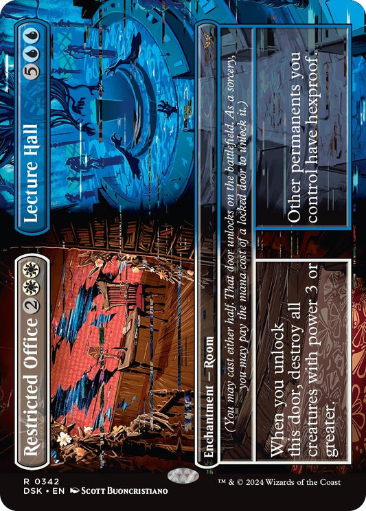 Image for Restricted Office // Lecture Hall (Borderless) (342) - Magic: The Gathering