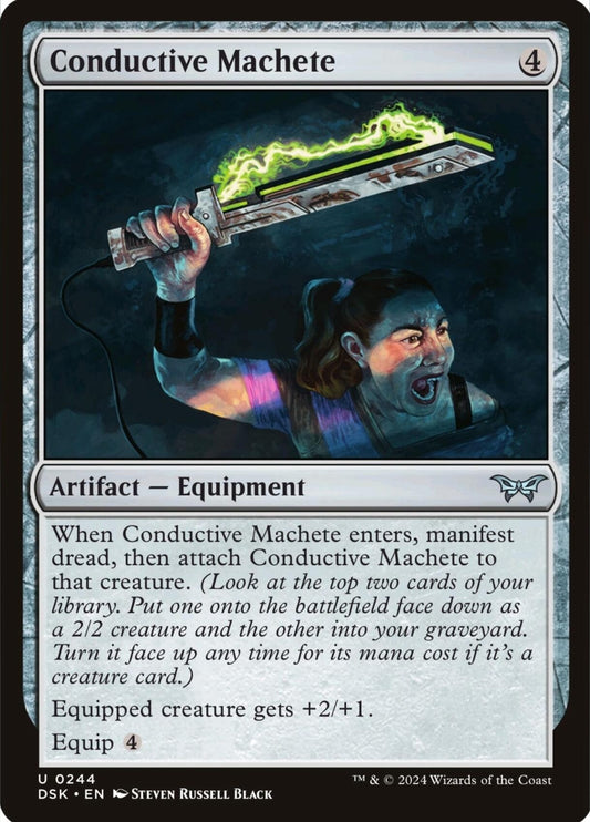 Image for Conductive Machete (244) - Magic: The Gathering