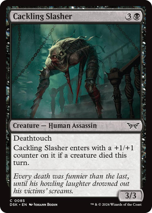 Image for Cackling Slasher (85) - Magic: The Gathering