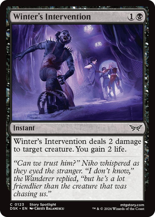 Image for Winter's Intervention (123) - Magic: The Gathering