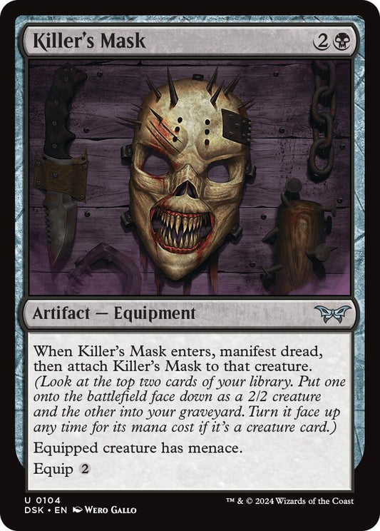 Image for Killer's Mask (104) - Magic: The Gathering