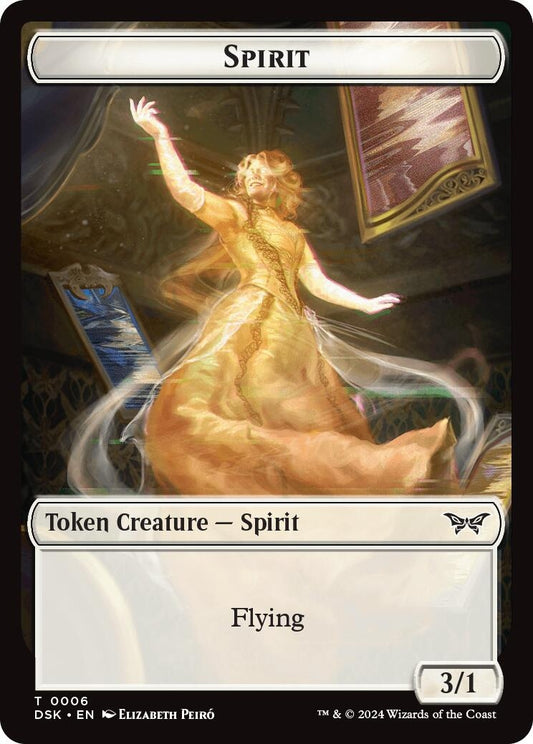 Image for Spirit (0006) // Treasure Double-Sided Token (6 // 15) - Magic: The Gathering