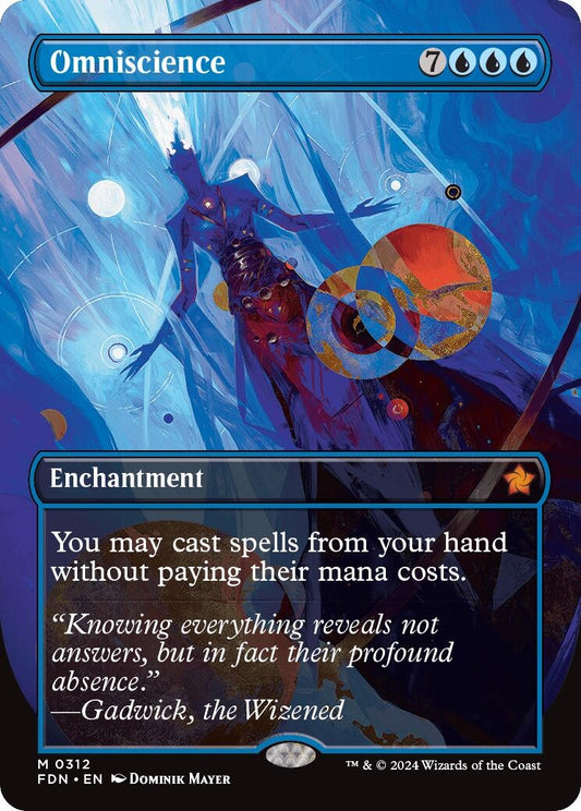 Image for Omniscience (Borderless) (312) - Magic: The Gathering