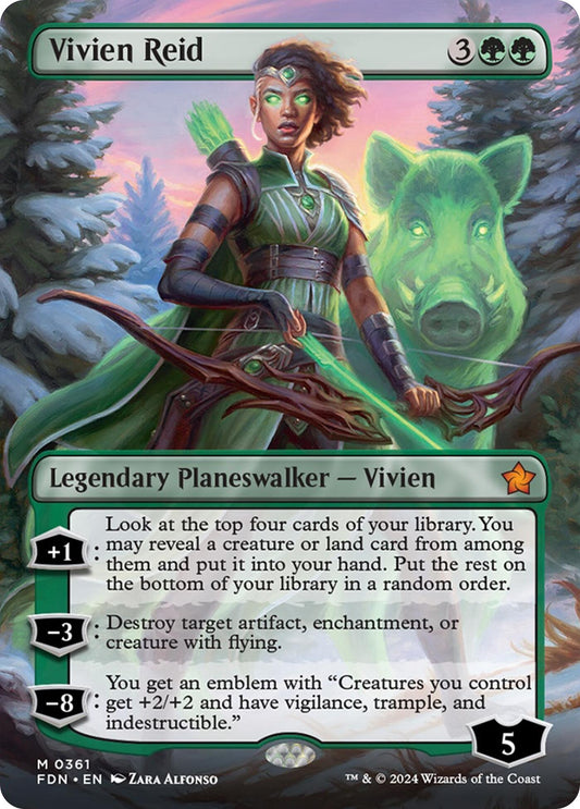 Image for Vivien Reid (Borderless) (361) - Magic: The Gathering