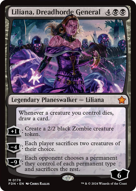 Image for Liliana, Dreadhorde General (176) - Magic: The Gathering