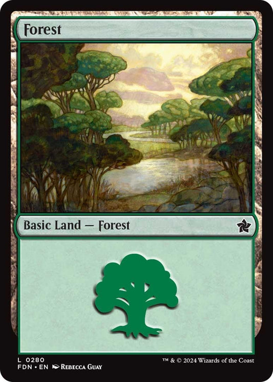 Image for Forest (0280) (280) - Magic: The Gathering