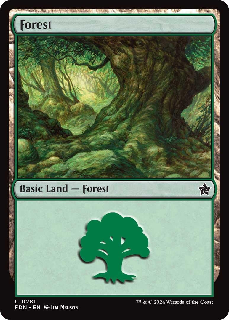 Image for Forest (0281) (281) - Magic: The Gathering