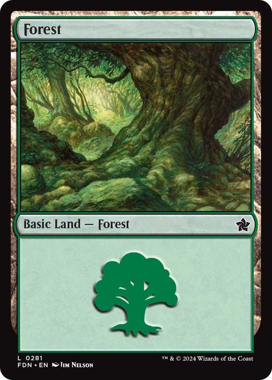 Image for Forest (0281) (281) - Magic: The Gathering