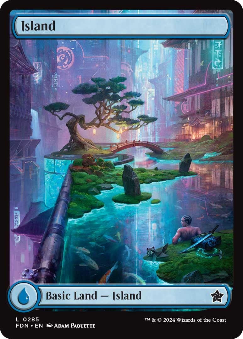 Image for Island (0285) (285) - Magic: The Gathering
