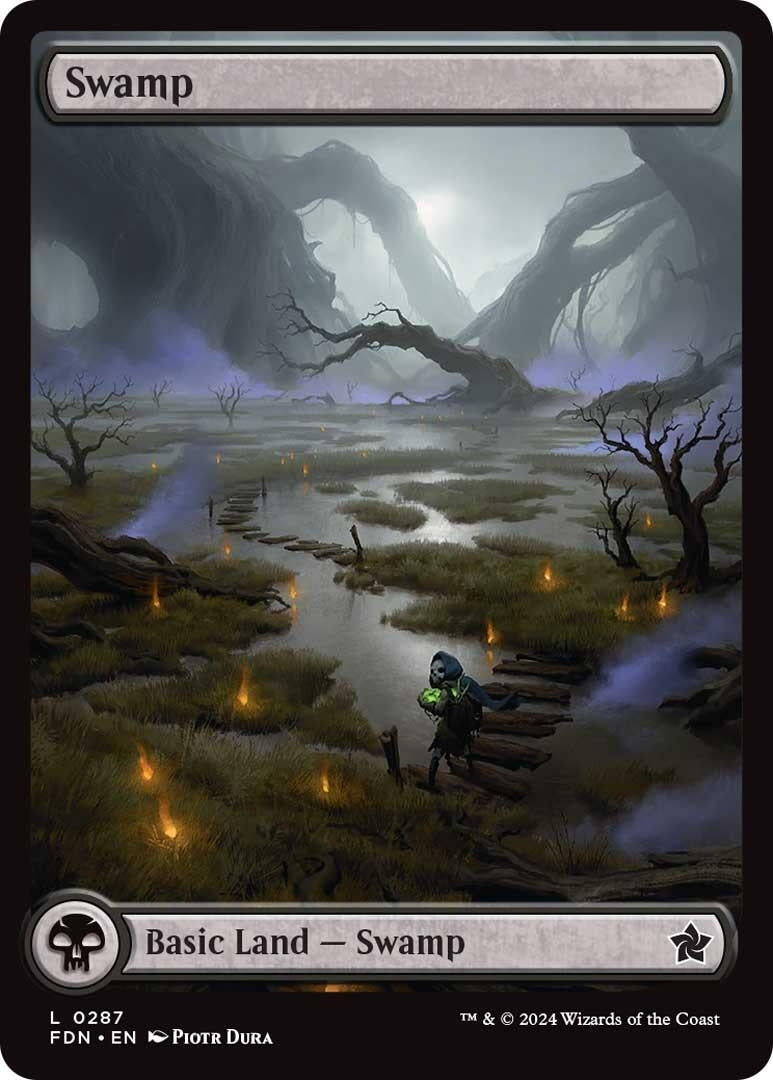 Image for Swamp (0287) (287) - Magic: The Gathering