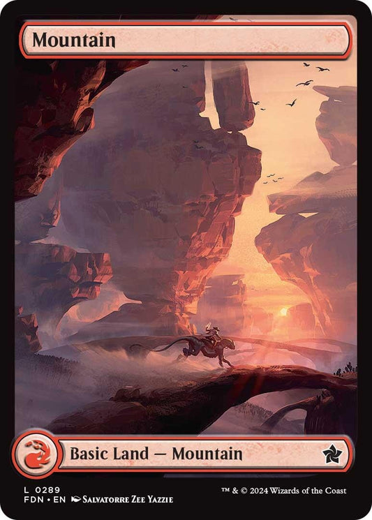 Image for Mountain (0289) (289) - Magic: The Gathering