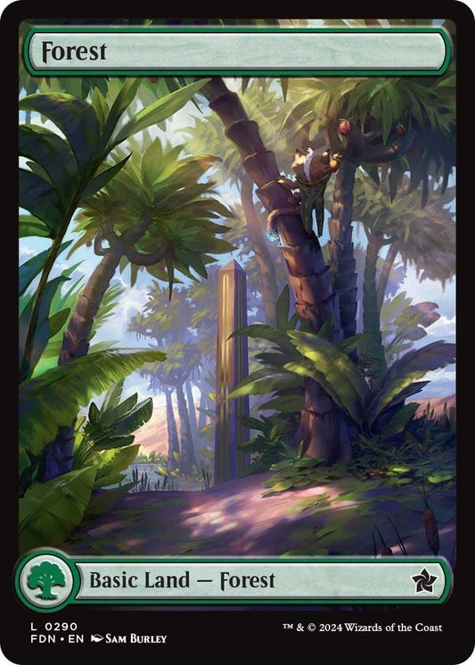 Image for Forest (0290) (290) - Magic: The Gathering