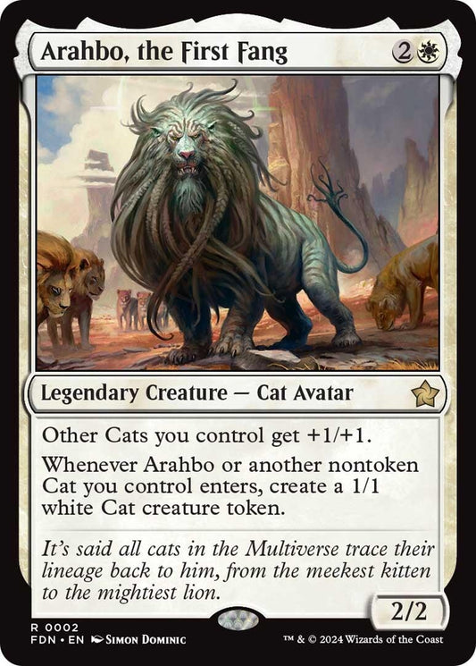 Image for Arahbo, the First Fang (2) - Magic: The Gathering