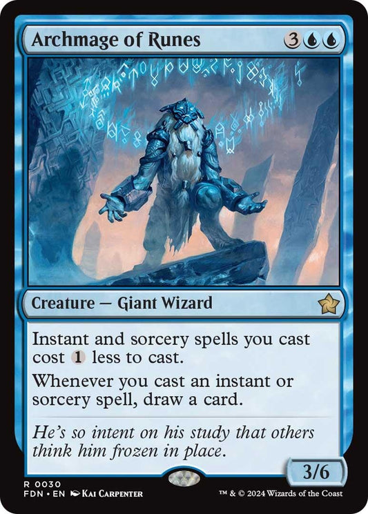 Image for Archmage of Runes (30) - Magic: The Gathering