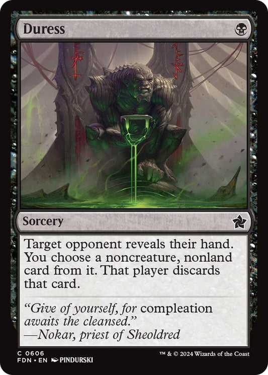 Image for Duress (606) - Magic: The Gathering