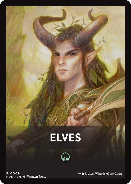 Image for Elves Theme Card (9) - Magic: The Gathering